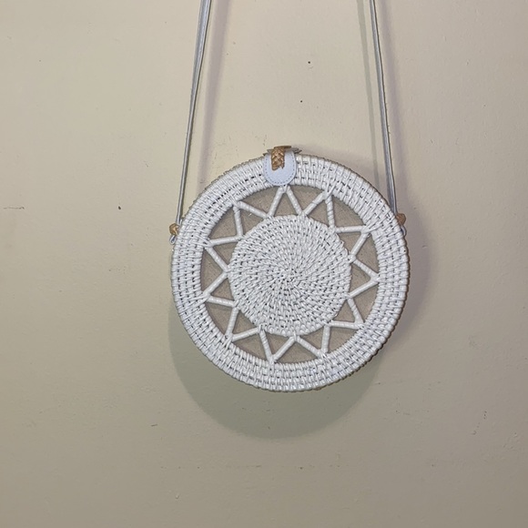 Boho Wicker Raton Purse - Picture 2 of 7